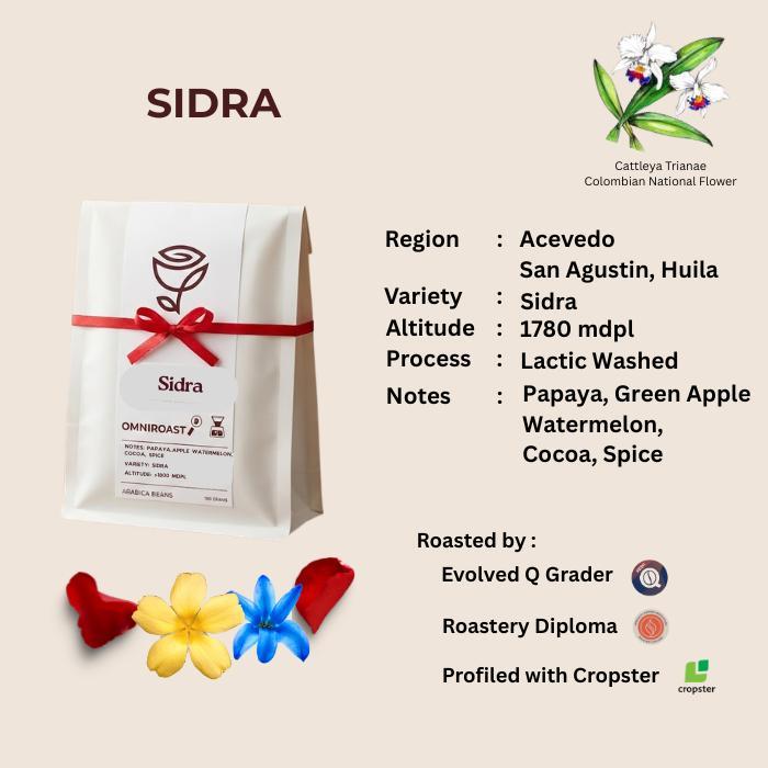 Original Colombia Sidra - Exotic Beans Single Origin Arabica Specialty Coffee - Rosest Rosetery