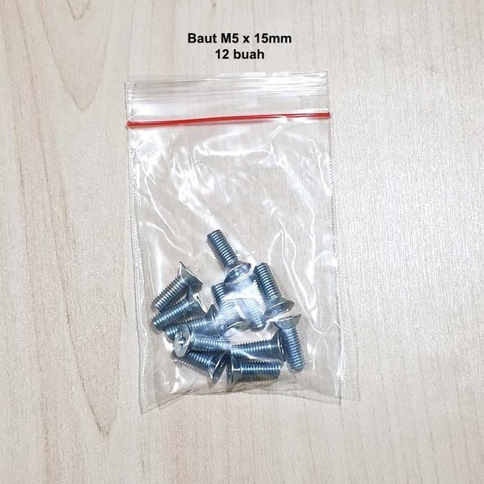Baut JF M5 x 15MM /