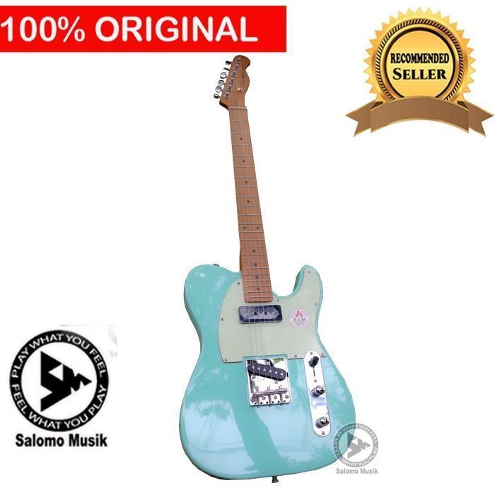 Murah Gitar Elektrik Bacchus BTE 2RSM Varian Warna - black - black