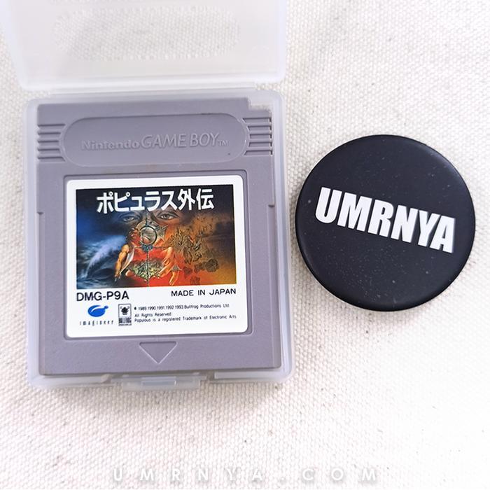 Kaset Gameboy Populous Nintendo Gameboy DMG GBC Color GBA SP