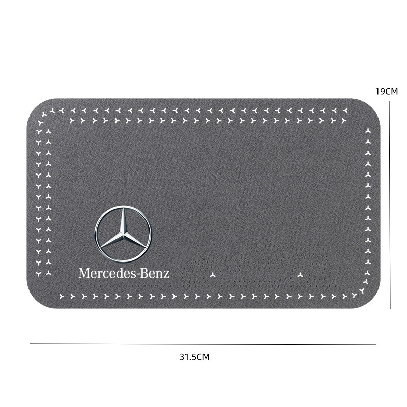 Auto Center Console Armrest Cushion Leather Armrest Pad For Mercedes Benz W203 W204 W205 W210 W211