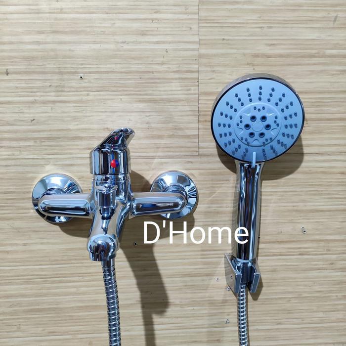 Kran Mixer Panas Dingin Shower Bathtub Air