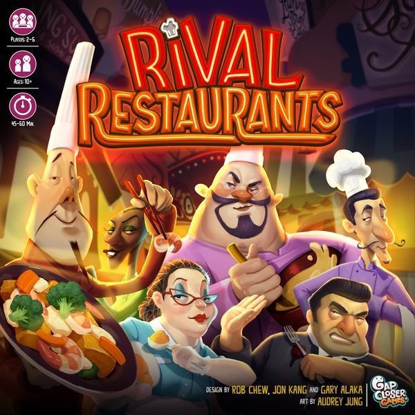 PROMO Rival Restaurants Board Game BE5T QUALITY