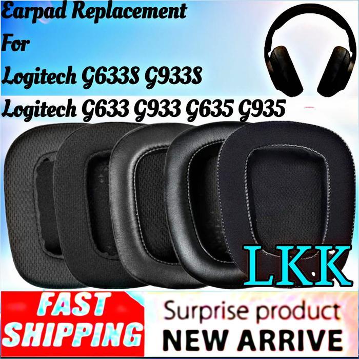 Bantalan Earcup Earpad Foam Logitech G633 G933 G935 G635 G933S G633S