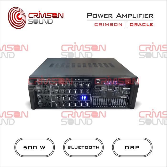Amplifier Bluetooth Crimson 500 Waat 99 Dsp - Oracle #Gratisongkir