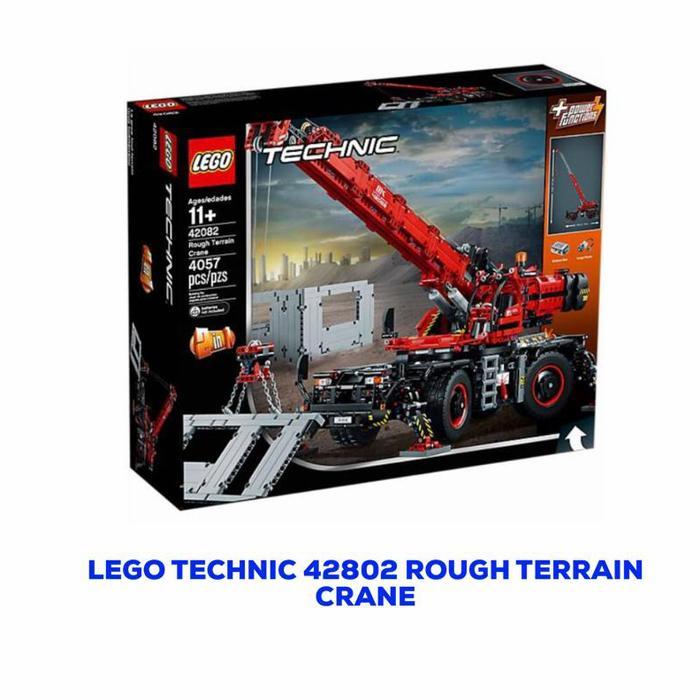 lego technic 42082 rough terrain crane