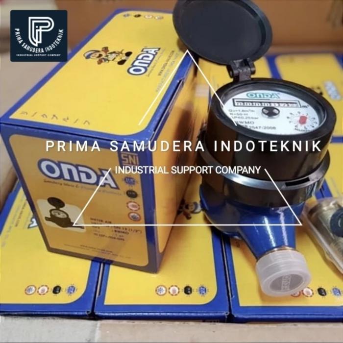 Meteran Air Onda 1/2 Inch + Tera / Water Meter Onda 1/2 Inch + Tera