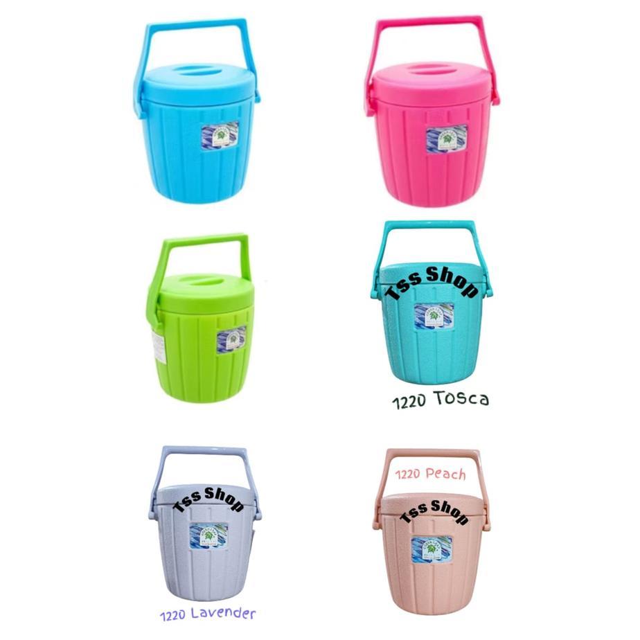 Green Leaf 1220 Super - Rantang Tunggal Termos Nasi / Es Batu 1,3 Liter Co