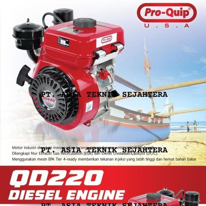 Mesin Penggerak Diesel Serbaguna QD220 / Engine Diesel ProQuip QD 220