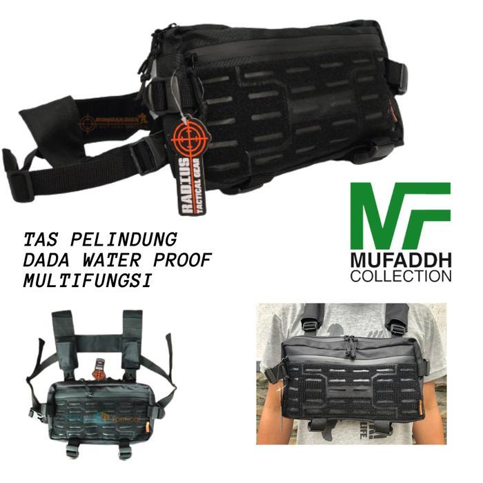 Tas Ransel Pria Terbaru Chest Bag Tas Dada Multifungsi Tas dada Bikers
