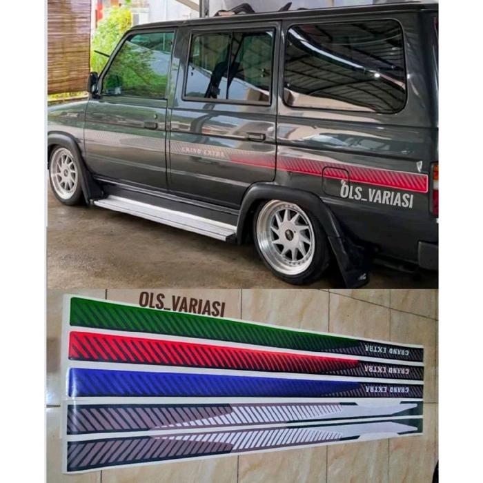 Stiker Kijang Grand Extra / Stiker Kijang Long / Stiker Kijang Sgx / Stiker Kijang Panjang / Variasi