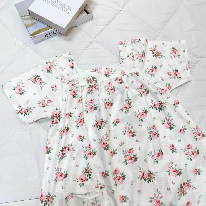 Baju Tidur Daster Aesthetic Korea Model Berlengan