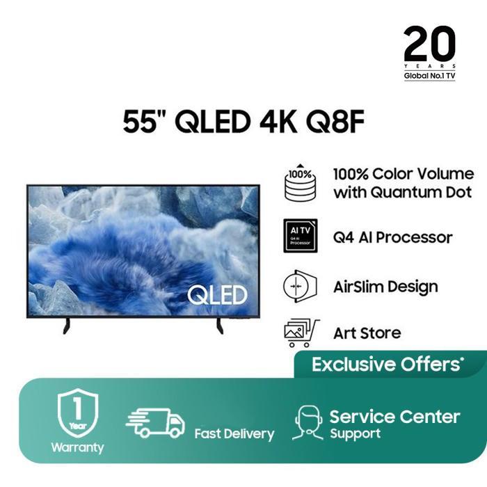 Samsung 55Q8F QLED 4K Smart TV 55" Q8F QA55Q8FAKXXD QA55Q8F