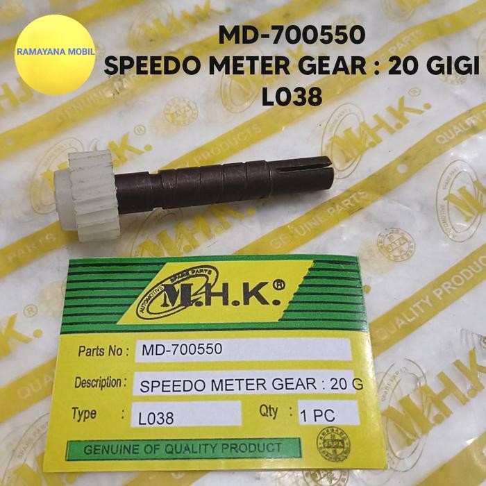Ready Gigi Speedo Meter Gear 20 Grigi, mobil Colt L032, L038, L039 ,L300 Diesel Ramayana mobil