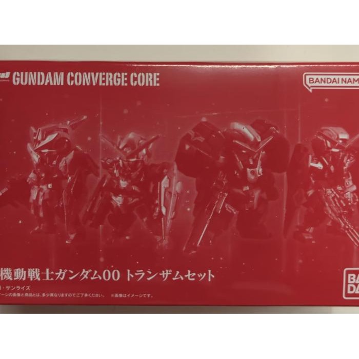 Bandai Fw Converge Core - 00 Gundam Trans Am Set