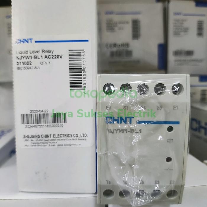 NJYW1 WLC 2Tangki Floatless Relay CHINT Water Level Control NJW1-BL1