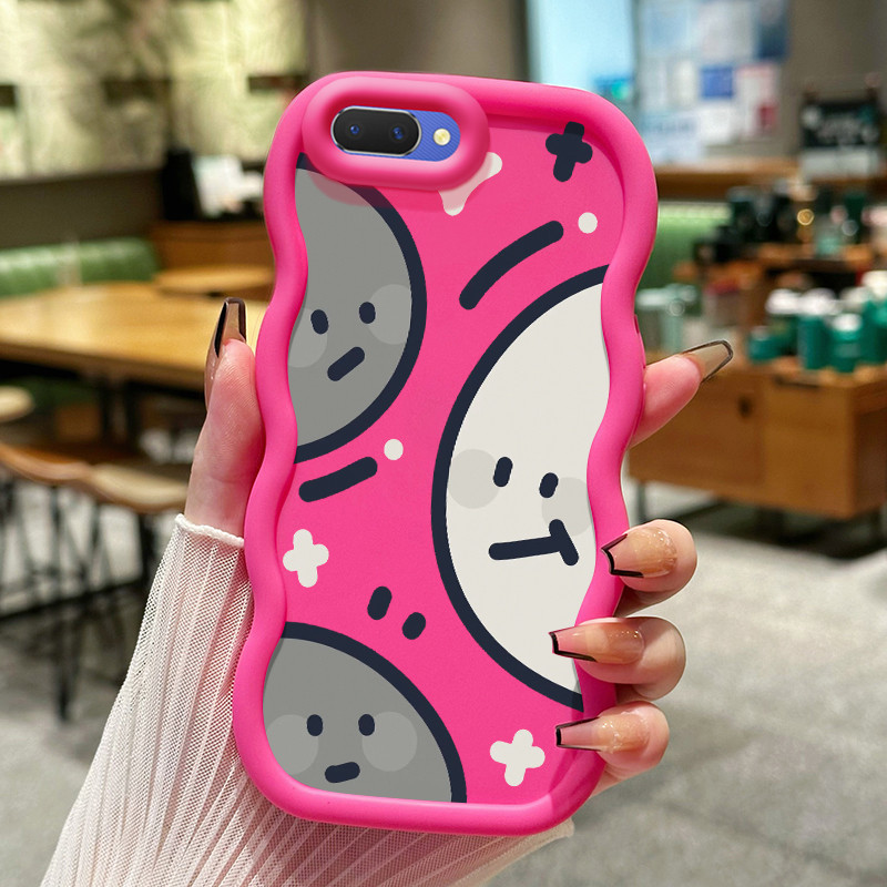 Casing Untuk OPPO A5 A3s A12E Realme C1 Case Casing Beruang yang rusak pola HP Cesing lunak Silikon 