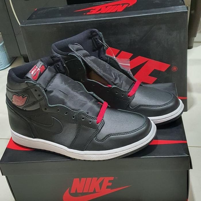 Air Jordan 1 Retro High OG ''BLACK SATIN" 100% Original