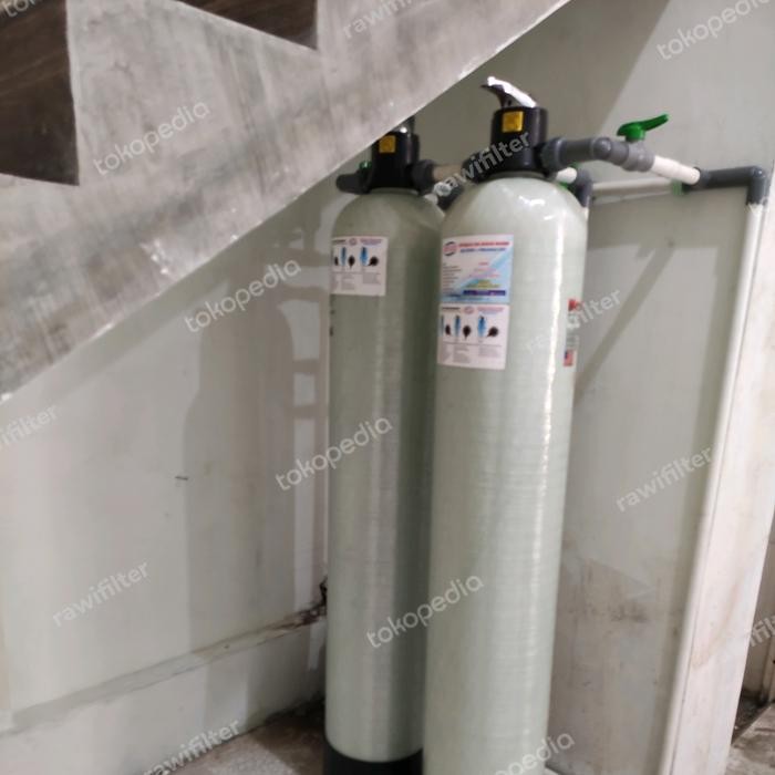 Do- Paket filter air PDAM/SUMUR 2TABUNG 1054 KARBON BATU BARA
