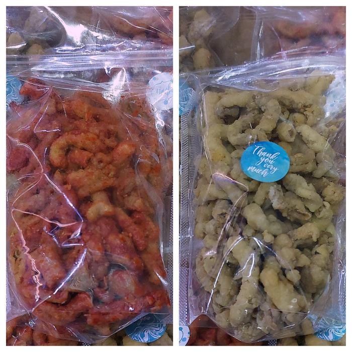 ADM Snack Usus Ayam Krispy 200Gr Pouch Kriuk Original Balado BERGARANSIFU470