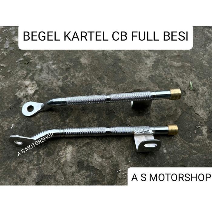 ORIGINAL BEGEL BEHEL PLANGER PEGANGAN JOK SAMPING CB 100 READY STOCK