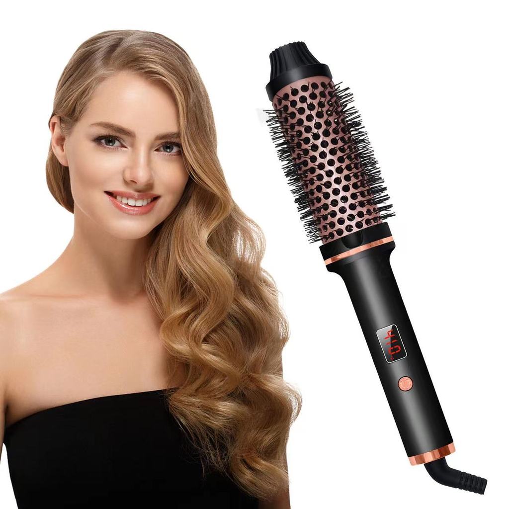 Professional PTC curly hair brush, hot air brush, straight hair brush