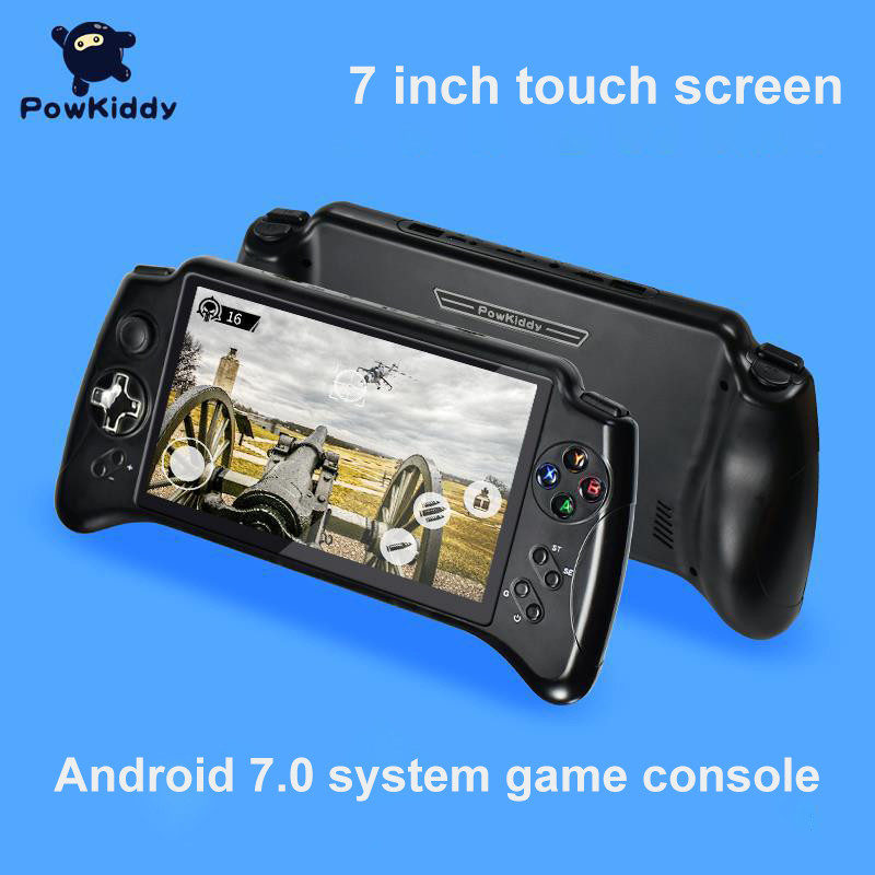Powkiddy new product x17 Android handheld 7-inch large-screen handheld PSP game console DC/ONS/NGPMD