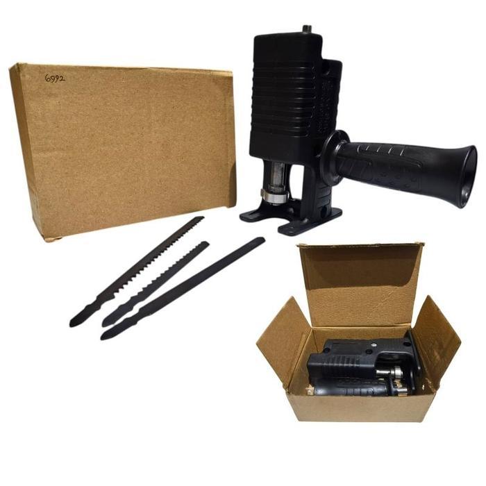 Adaptor mesin Bor Jadi Gergaji Mesin Bor Gergaji / Mesin Adapter Jigsaw Gergaji Mesin (COD)