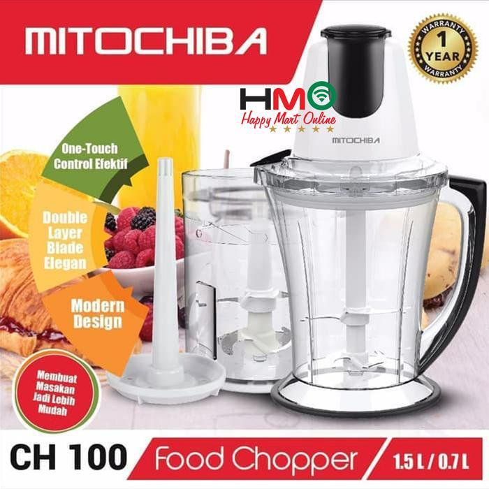 Food Chopper Mitochiba Ch-100 Magic Chopper Blender Daging Blender Bumbu Mito