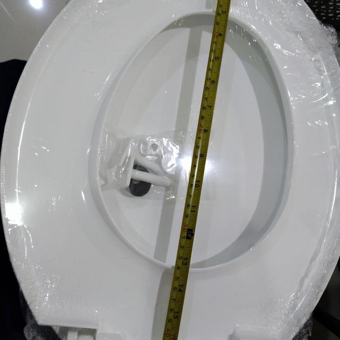 Tutup Closet Model Toto - Dudukan Toilet Warna Putih