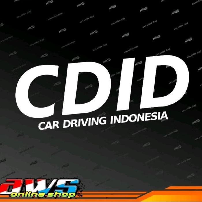 Sticker CDID CAR DRIVING INDONESIA