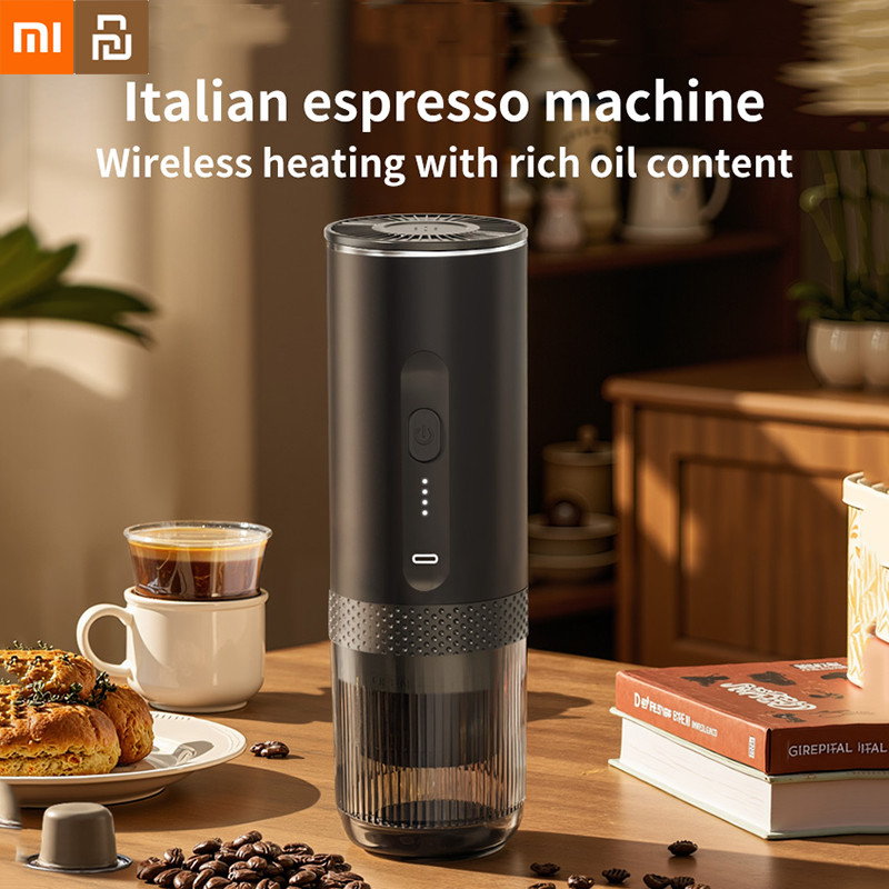 Xiaomi Youpin Coffee Machine 3 in 1 Wireless Portable Espresso Machine Capsule Coffee Powder Travel