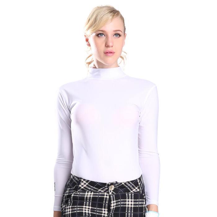 Pgm Women Golf Shirt Long Sleeve Woman Baju Golf Wanita Lengan Panjang Kaos Golf Ladies