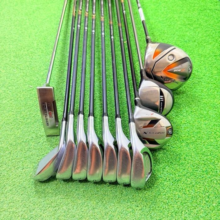 Stick Golf Yamaha Zcavity Shaft Graphite Flek Sr Fullset Bag Golf Original - Set Stick Golf Man