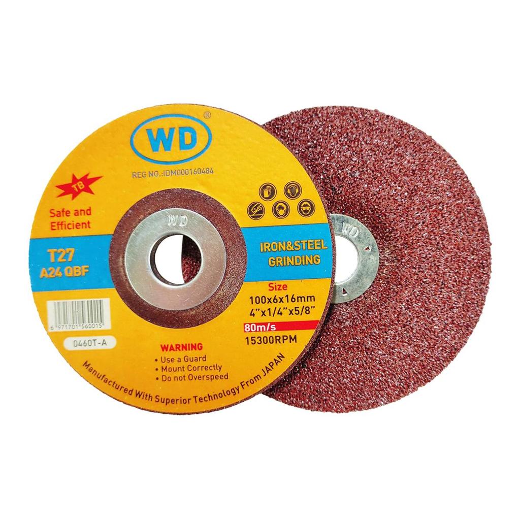 DDS480 - Mata batu gurinda gerinda grinda WD poles asah 4x6 tebal 4 inchi ASLI Mata Gerinda Poles 4"