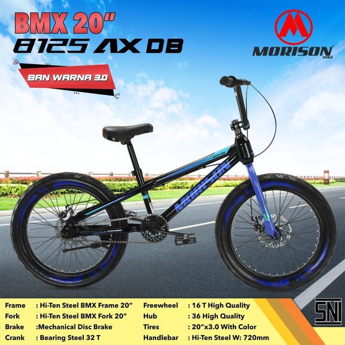 Sepeda Bmx Atlantis 20 Inch 610 Cakram Ban Jumbo Besar 3.0 Anak Laki