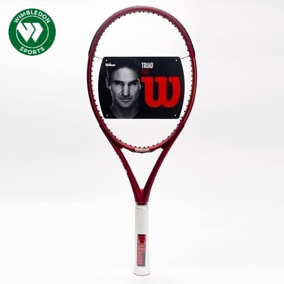 NEW Raket Tenis WILSON TRIAD FIVE / TRIAD 5/ T5 NEW BASALT Best Quality