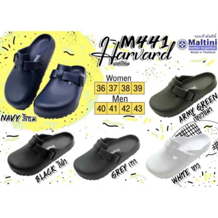 Sepatu sandal Maltini Harvard M441 Clog untuk Chef Thailand