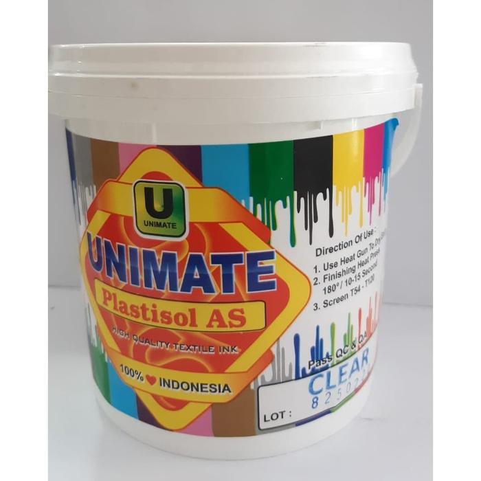 TINTA PLASTISOL UNIMATE AS CLEAR @1KG
