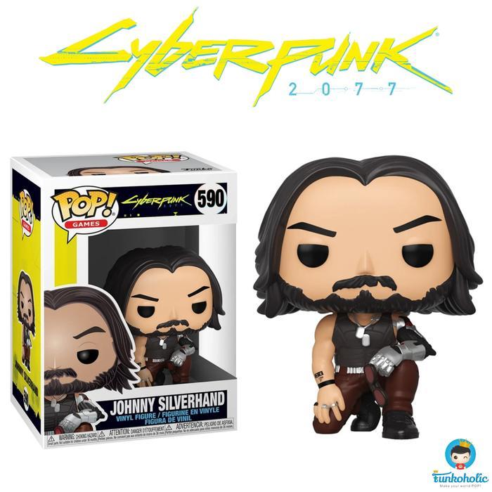 Funko Pop Games Cyberpunk 2077 - Johnny Silverhand (Crouching) #590