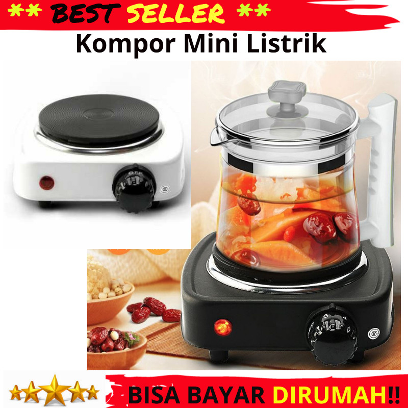 [ PROMO COD ] Kompor Listrik Mini Serbaguna / Kompor Listrik Murah / Kompor Listrik Mini Hot Plate E