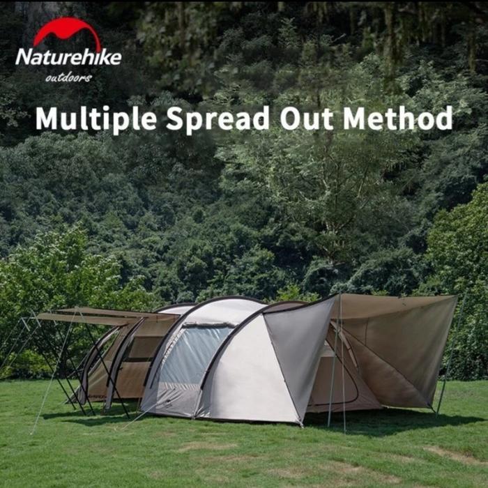 Tenda Glamping Naturehike tunnel cloud vessel NH20ZP015