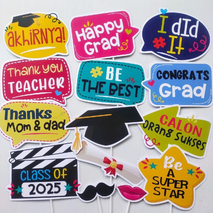 Gradboard Fun Props Graduation Props Photo Booth