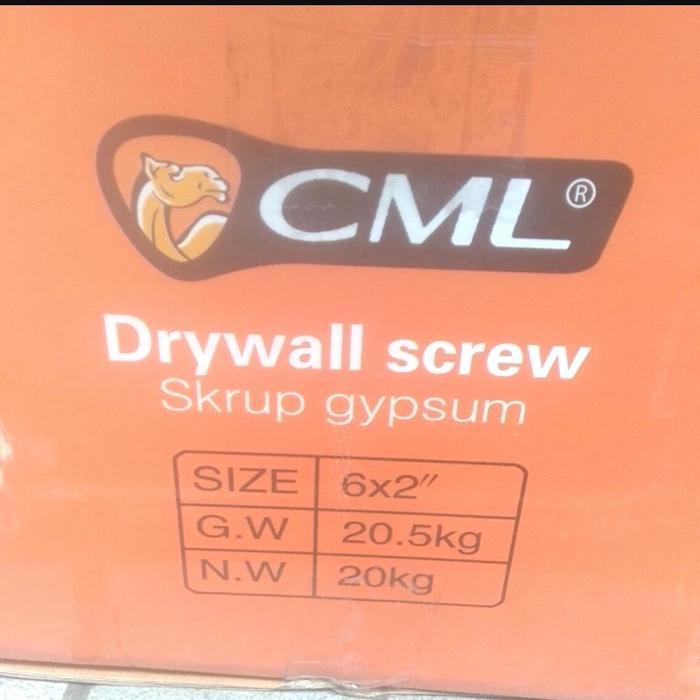 vcju- Sekrup Gypsum 6X2 Inch Camel/Sekrup Gypsum 6X2 Inch/ Sekrup Gypsum 5Cm