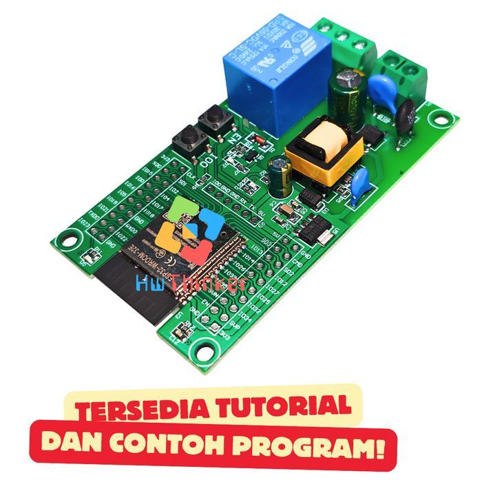 Modul Relay Wifi Esp32 Bluetooth Esp32-Wroom Ac Power