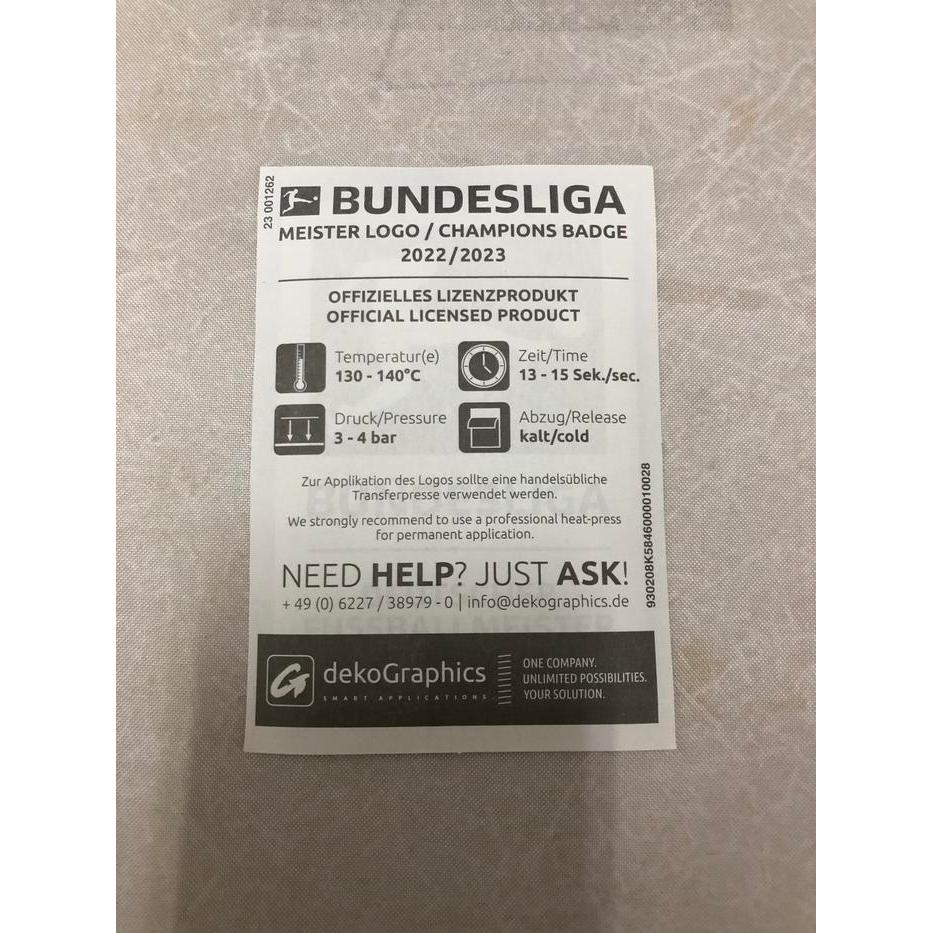 Patch Original Bundesliga FC Bayern Munchen 2023/24