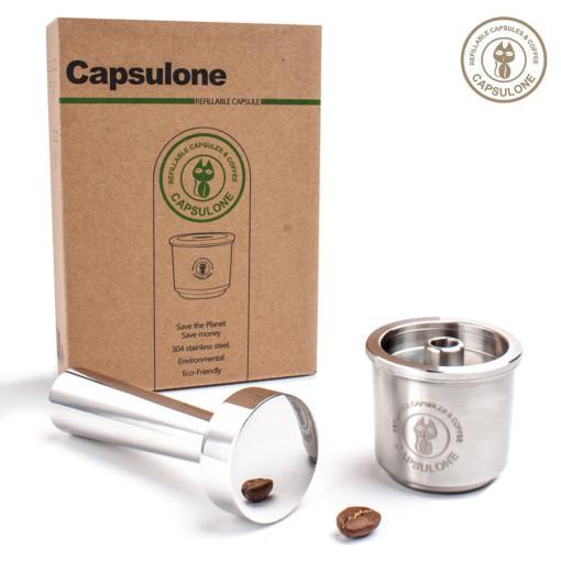 Capsuleone reusable stainless coffee capsule compatible for illy