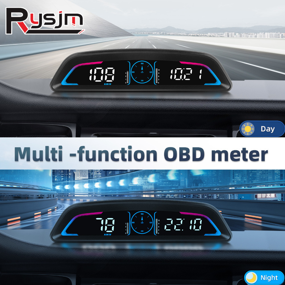 Smart Digital Meter HUD B3 obd2 display Multifunction Speedometer Tachometer RPM Water Temp Volt
