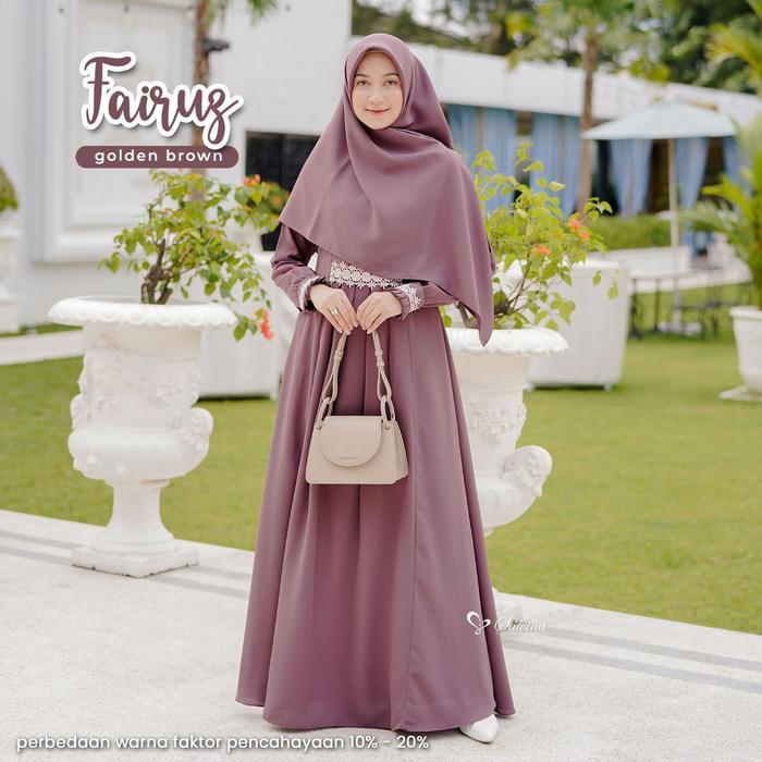 Fairuz dress only by salvina hijab
