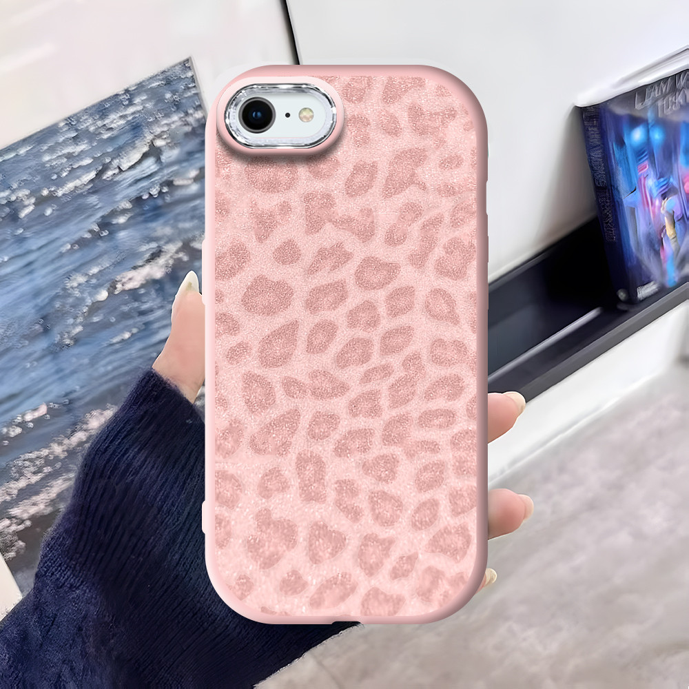 Casing Hp Untuk Compitable With iPhone 7 8 SE 2020 2022 Softcase Phone Case Fashion Leopard print 61
